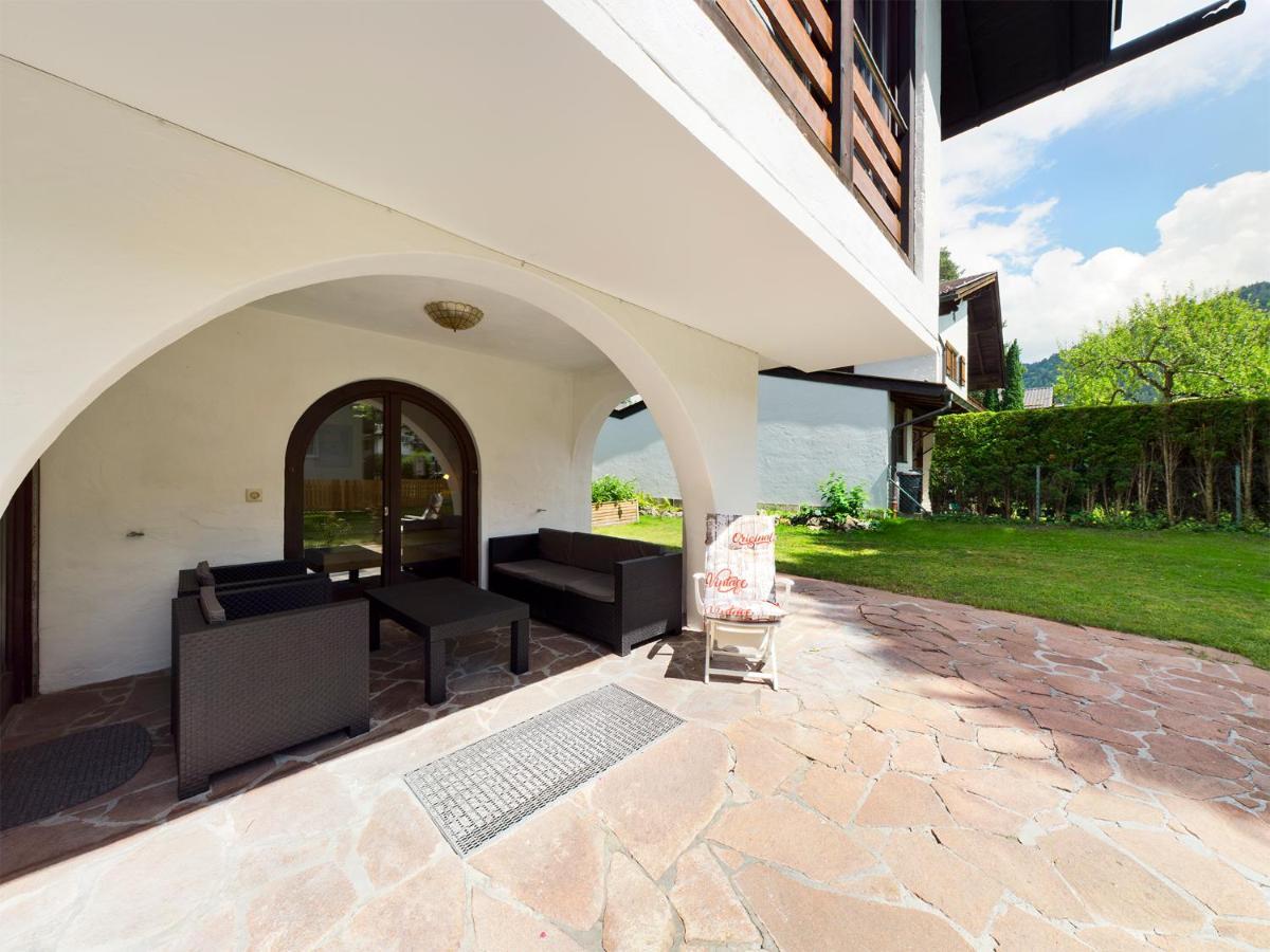 Bergwild Apartment การ์มิช-พาร์เทนเคียร์เชน ภายนอก รูปภาพ